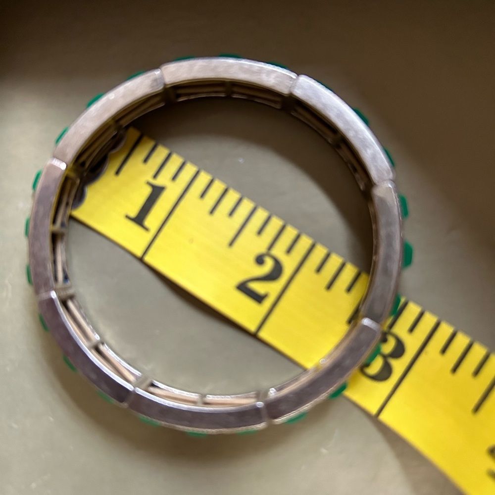 Lia Sophia Green and Gold Bracelet - Picture 4 of 4
